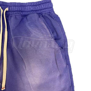 กางเกงขาสั้นเอวสม็อคผ้าฝ้ายฟอกสี รุ่นใหม่ คุณภาพพรีเมียม สไตล์ลำลอง ขายดี ราคาโรงงาน - Product Image 5