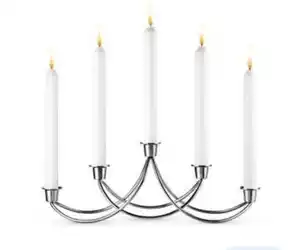 Bougeoirs modernes en fer Bougeoirs de haute qualité pour l'extérieur et la maison Autres pots à bougies et lanternes - Product Image 1