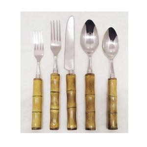 Juego de cubiertos de latón macizo de 10 piezas con juego de cubiertos de bajo costo pulido mate para cocina y mesa para fiestas - Product Image 2