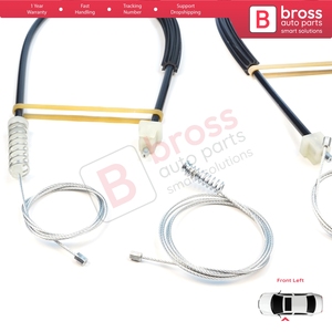 ชุดซ่อมแซมกระจกหน้าต่าง BWR5624ชุดประตูหน้าซ้ายสำหรับ3ชุด F30 F31 F80 F35 M3 2012-2019 51337281885 - Product Image 6