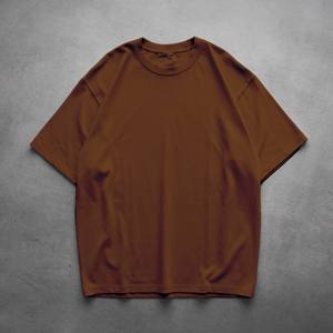 Camiseta Holgada Extra Grande de Algodón Pesado de 210 g/m², Estilo Urbano, Personalizable, Camiseta de Punto Gruesa - Product Image 4