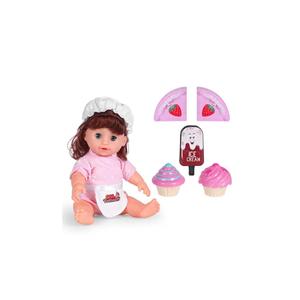 Bambino educativo e bambino che mangiano torta Maide