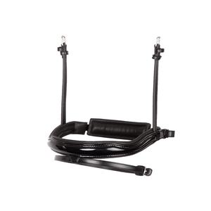 Muserolle anatomique personnalisable pour chevaux Bride saisonnière en cuir avec logo personnalisé - Product Image 1