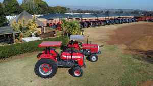 Tractor Agrícola de Alto Rendimiento Massey Ferguson 4WD MF 290 de 80HP con Motor Mitsubishi en Perfecto Estado - Product Image 4