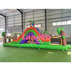 Location de fête Parcours d'obstacles <span class=keywords><strong>Piscine</strong></span> gonflable pour enfants et adultes Parcours d'obstacles Parcours d'obstacles - Product Image 2