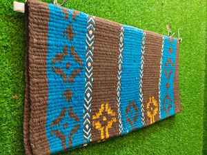 Couverture de selle Western Show Horse Design néo-zélandais Couverture de selle en laine faite à la main Top Tapis de selle en laine Taille - Product Image 3