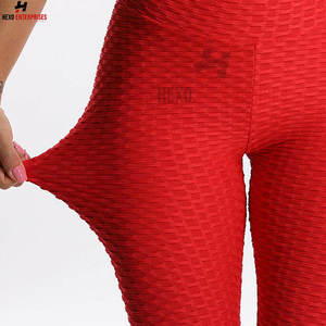 Leggings de yoga de fitness en tricot décontracté de haute qualité pour femmes, leggings de yoga personnalisés respirants à séchage rapide de modèles uniques - Product Image 3