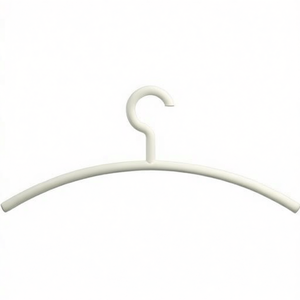 HEWI 570.3B <b>Plastic</b> Clothes Hanger 99 Pure White Matt 450 mm Width 190 mm Height - Product Image 3