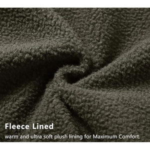 Nuevo diseño Beige con capucha Anti-retráctil transpirable 100% algodón invierno sudadera personalizada sólida Casual Sudadera con capucha - Product Image 6