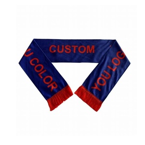 Wholesale Price Logo Custom Plaid Jersey Linen Knitted Event <b>Scarf</b> 100% Acrylic Adult Autumn <b>Scarf</b> Export BD - Product Image 2