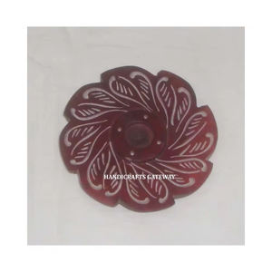 Quemador de varilla de incienso de diseño único de esteatita Natural hecho a mano de mejor diseñador indio para decoración de hogar y Templo - Product Image 1