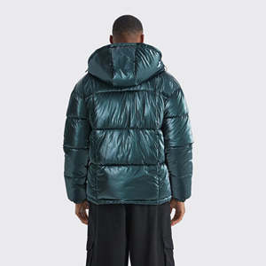 แจ็คเก็ตวาร์ซิตี้ผ้าซาตินโพลีเอสเตอร์ 100% สำหรับผู้ชาย แจ็คเก็ตเบสบอลและสตาร์ทเตอร์แบบสั่งทำพิเศษ พร้อมโลโก้ที่กำหนดเองสำหรับผู้ชาย - Product Image 5