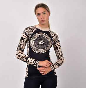 Women's Latest Design Lightweight Compression Shirt for Winter <b>Running</b> Wholesale <b>Price</b> <b>Running</b> Tops Base Layer - Product Image 3