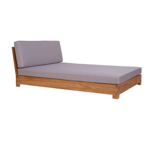 Double Teakwood Daybed Luxury Solid Wood for Spacious Indoor & <b>Outdoor</b> <b>Lounging</b> for Hotels Villas Warehouses - Product Image 2