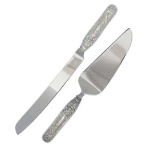 Juego de cubiertos de acero inoxidable con acabado de alta calidad de 2 cucharas Juego de cubiertos aptos para lavavajillas para uso doméstico Diseño antiguo - Product Image 3