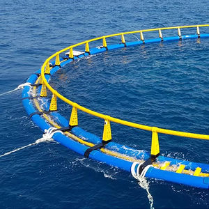 Cage ronde en HDPE, profondeur 6 mètres - diamètre 10m à 50m, pour l'élevage de poissons, durée de vie supérieure à 20 ans avec entretien régulier. - Product Image 1