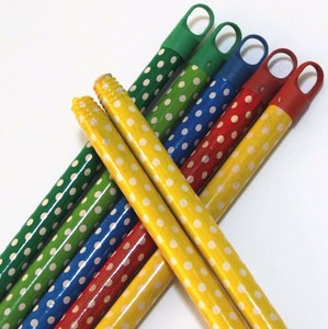 Poignées de balai en bois à motifs variés Balais et pelles à poussière ménagers écologiques - Product Image 4