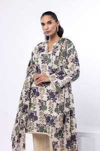 Dames de concepteur élégantes du fournisseur d'usine directe Salwar Kameez bonne qualité robe de pelouse décontractée 2025 Desgin Collection mère - Product Image 2