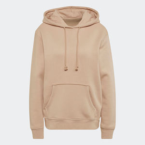 Mejor iniciativa de algodón Regular Fit 70% algodón 30% poliéster reciclado polar Magic Beige mujeres pulóver Sudadera con capucha ropa casual - Product Image 4