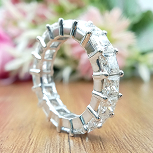 Men's Luxury 10K 14K 18K Gold Hip Hop Trend <b>Ring</b> with Full VVS Natural Diamond Rounded Baguette for Weddings <b>Costume</b> Jewelry - Product Image 3