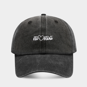 2025 Nueva gorra de béisbol con parte superior suave bordada de <span class=keywords><strong>Mama</strong></span> Daddy Old Retro Sunscreen Washed Duckbill Cap - Product Image 6
