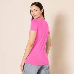 Camiseta de Verano para Mujer, Elegante, Tejido Suave, Talla Grande, Transpirable, de Secado Rápido, Ajuste Delgado, Ecológica, Textura Ligera, Caída Fluida, Sensación Suave - Product Image 3