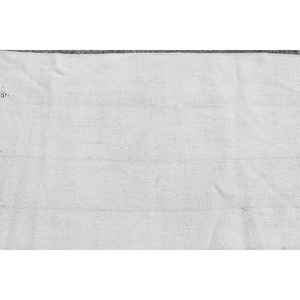 Alfombra Vintage Estilo Runner de 2.1x7.5 pies (64x230 cm), Alfombra Turca Blanca Sólida - Product Image 5