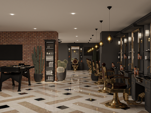 เฟอร์นิเจอร์ร้านตัดผมไม้สไตล์โมเดิร์น Decors All - ทนทาน เป็นมิตรกับสิ่งแวดล้อม ปรับได้ มีพื้นที่เก็บของหลายจุด พับเก็บได้ พกพาสะดวก เหมาะสำหรับอพาร์ทเม้นท์ - Product Image 6