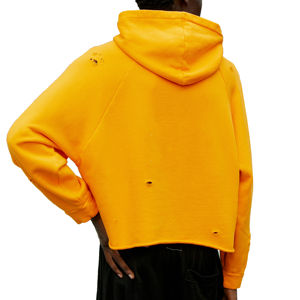 Sweat à capuche personnalisé à prix de gros sweats en éponge française 2025 sweat à capuche en détresse pour hommes - Product Image 2