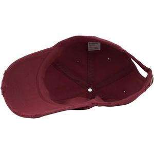 Casquette de baseball personnalisée en denim vieilli Casquette vintage ajustable pour tenues de style nouveau - Product Image 3