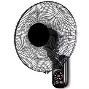 Ventilador de pared de alta velocidad, ventilador oscilante de velocidad con Motor de cobre de 18mm, fusible de reinicio de 4 cuchillas de PP y certificado CE para oficina en casa - Product Image 2