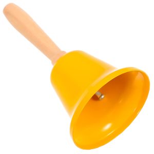 Campana de mano de Navidad blanca, Navidad para árbol de mango de madera, decoración de pared para el hogar, adorno en forma de árbol de Navidad x año nuevo 2025 - Product Image 5