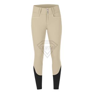 Leggings d'équitation de haute qualité, design personnalisé, taille haute, culottes d'équitation pour femmes, style western, fabriquées en culottes - Product Image 4