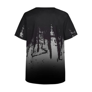 Conjuntos de camisetas de alta calidad para hombre, deportes de verano de manga corta/conjuntos gemelos estampados ajustados con logotipo personalizado, conjunto transpirable de algodón - Product Image 6