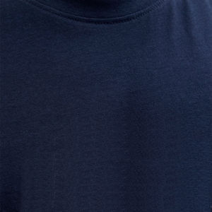 Camiseta de algodón 100% de alta calidad con cuello redondo para hombre, estampado personalizable, patrón sólido, ajuste holgado, tejido informal, secado rápido, transpirable - Product Image 2