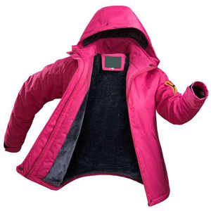 Dernière conception Unique qualité personnalisée thermique Soft Shell veste coupe-vent imperméable hommes femmes veste de plein air 2023/24 - Product Image 6