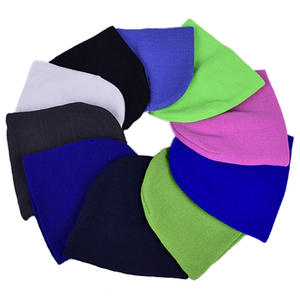 Gorros de Punto Acrílicos 100% al por Mayor, Gorros de Invierno con Logotipos Bordados Personalizados, Gorro de Punto Unisex para Adultos para Promoción - Product Image 1