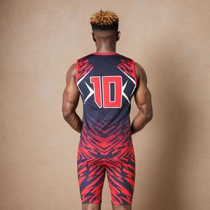 Fabricantes de Uniformes Personalizados 7v7 que Ofrecen Pantalones y Camisetas de Entrenamiento de Alta Calidad, Secado Rápido, Transpirables, de Viscosa/Algodón - Product Image 3