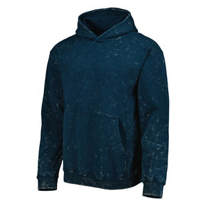 Sweat à capuche pour homme personnalisé, motif écossais, effet délavé à l'acide, épais, 100% coton molletonné, coupe classique, épaules tombantes, qualité supérieure - Product Image 4