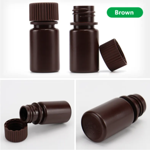 Botella de cápsula de vitamina de plástico transparente, botella de HDPE de 15CC para fábrica de medicamentos directa de fábrica de Vietnam - Product Image 3