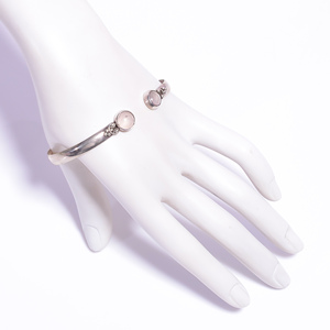 925 Sterling Silver Classic Adjustable Moonstone Gemstone <b>Bracelet</b> Fine <b>String</b> for Gift or Personal Use - Product Image 3