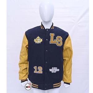 แจ็กเก็ตสำหรับผู้ชายแจ็กเก็ตฤดูหนาวสไตล์วินเทจแฟชั่นตามสั่งดีไซน์ล่าสุด - Product Image 1