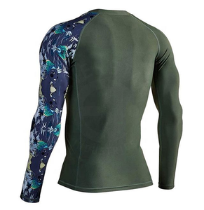 100% Premium Quality Rush Guard Haute Qualité Polyester Spandex Rush Guard Du Pakistan Avec Des Personnalisations - Product Image 4