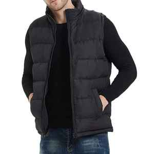 Chaqueta de plumón acolchada para hombre, abrigo de invierno con capucha, grueso, cálido, impermeable, cortavientos, a la moda, para exteriores. - Product Image 1