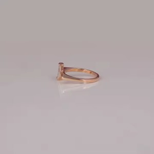 latest Lab Grown Diamond 14KT Gold Baguette Cut Solitaire Wedding <b>Ring</b> Trendy Simple Classic Design with Custom Handmade <b>Ring</b> - Product Image 2