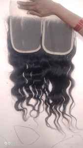 Tissage en lot de cheveux bruts vierges indiens bruts non transformés naturels ondulés lisses Vente en gros de cheveux humains bruts Fournisseurs indiens en vrac - Product Image 2