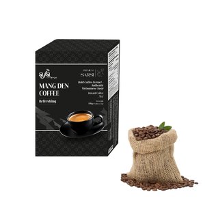 El más vendido MANG DEN Café instantáneo Refrescante Variedad de sabores Café instantáneo Robusta Embalaje compacto Proveedor de Vietnam - Product Image 1