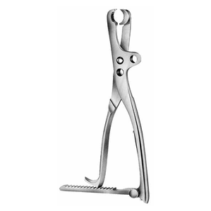 Pinzas de sujeción de huesos Lambotte rectas con trinquete, certificadas Iso Ce por SurgiRight, con un año de garantía - Product Image 6