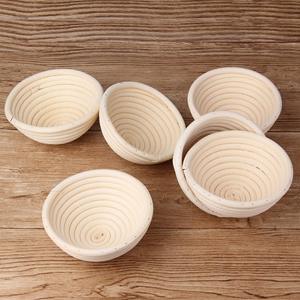 Vente en gros de pain banneton levain pâte brotform fermentation paniers ronds paniers d'épreuvage en osier - Product Image 5