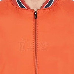 Light <b>Weight</b> Stylish Breathable Winter <b>Stand</b> Collar Bomber Jacket Premium Quality Top Selling Men's - Product Image 5